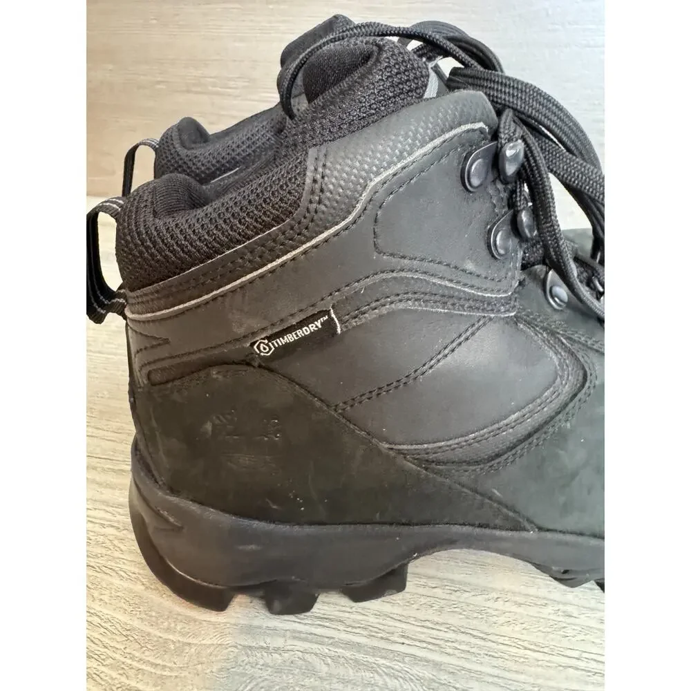 Timberland Mt. Maddsen Mid LC Waterproof Hiking BootsBlack Mens 10.5 TB12731R001